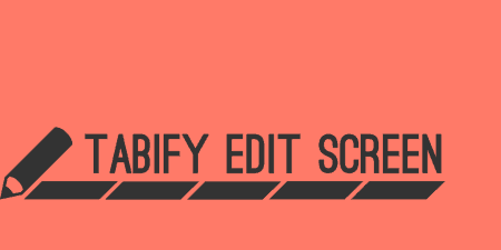 Tabify Edit Screen Plugin