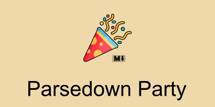 Parsedown Party for WordPress