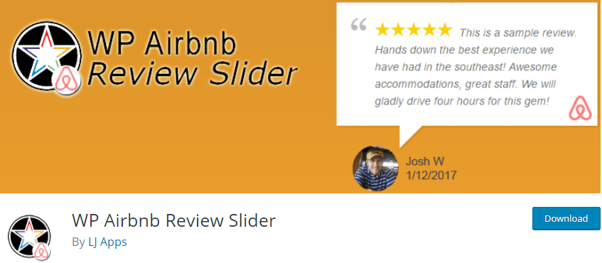 WP Airbnb Review Slider