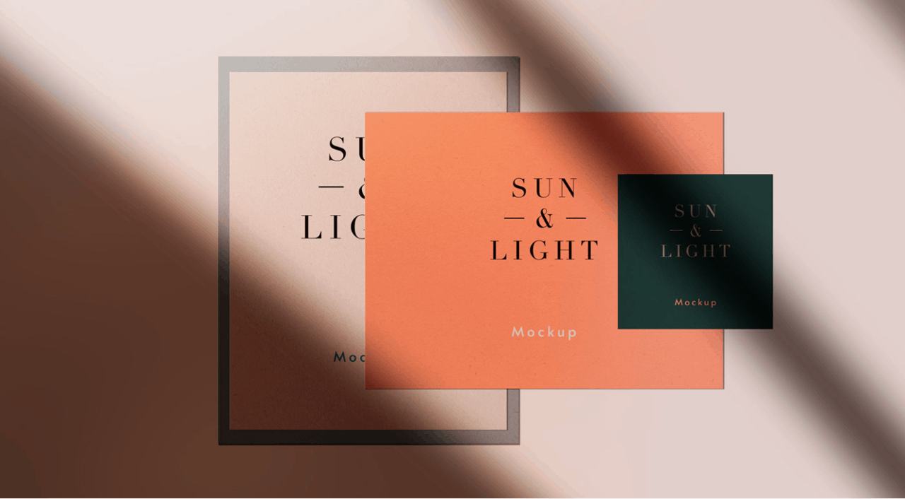 Sun And Light – Stationery Mockups