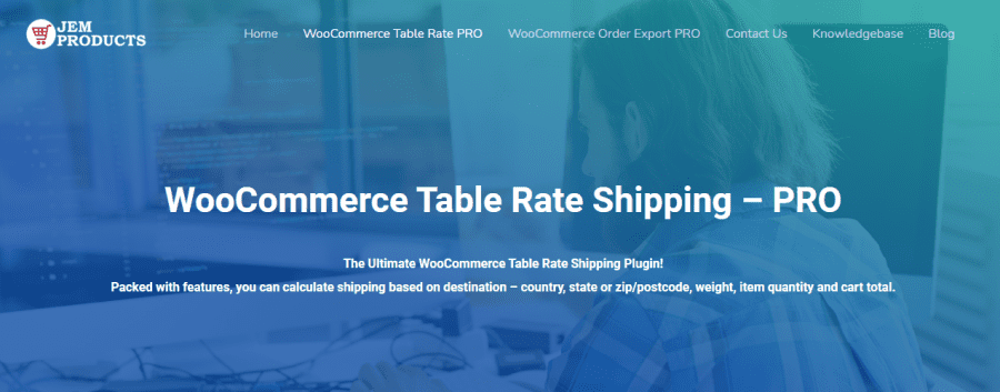 Table Rate Shipping - PRO
