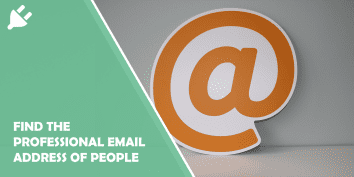 find the professional email address of people