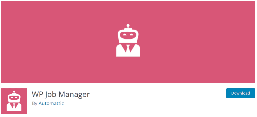 WP Job Manager website